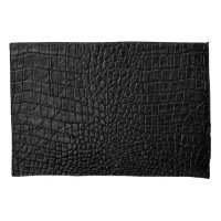 Noir lisse : Cuir Texture Élégance