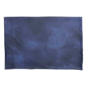 Housse D'oreillers Nuages bleus foncés