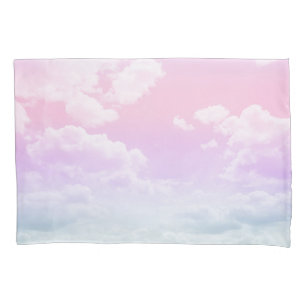 Housse D'oreillers Nuages de rêve #4 (couleurs de licorne) #travel #w