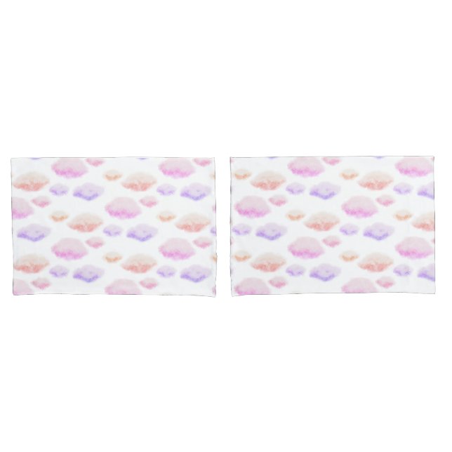 Housse D'oreillers Nuages doux  (devant-Set)