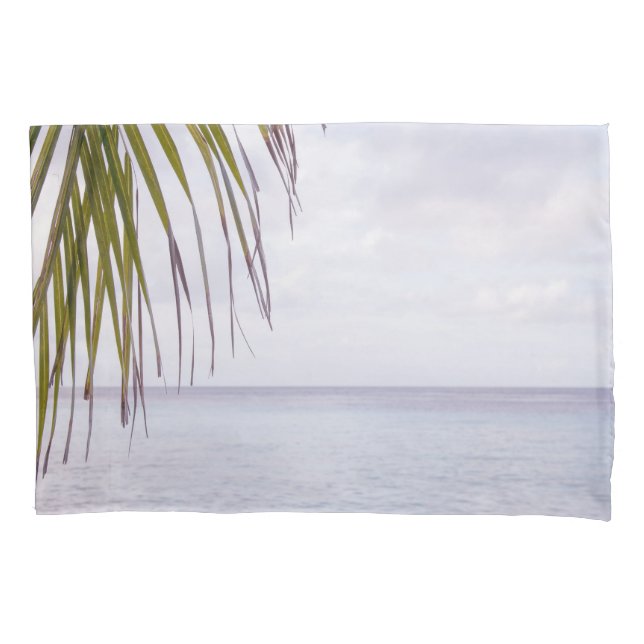 Housse D'oreillers Océan Palm 5 de Sunset Caraïbes (devant)