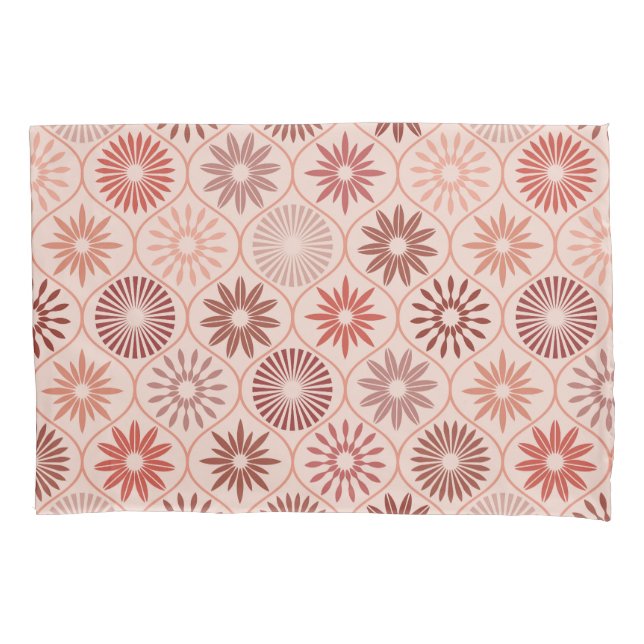 Housse D'oreillers Ogee Boho fleurs (devant)