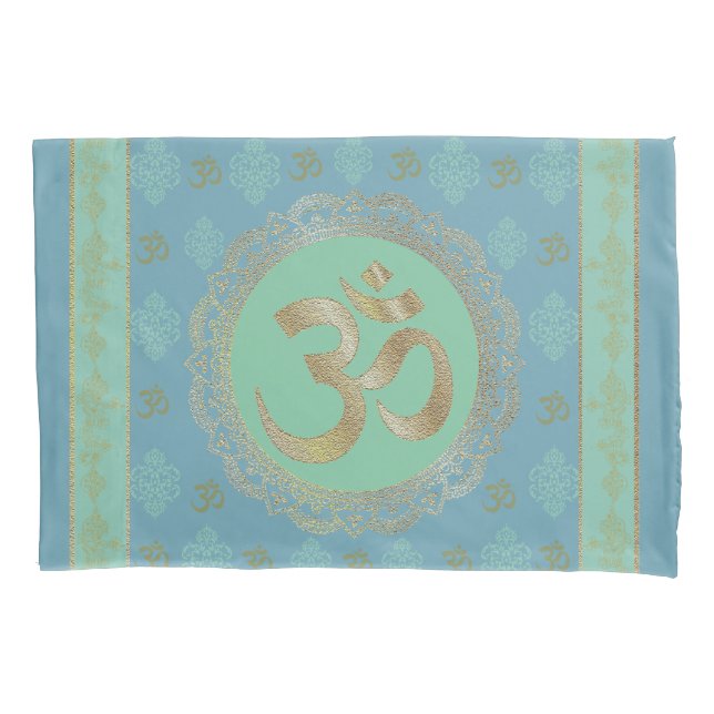 Housse D'oreillers OM Mandala - Pillowcase (devant)