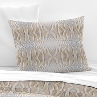 Housse D'oreillers Ondulations sur une plage de sable motif taille L