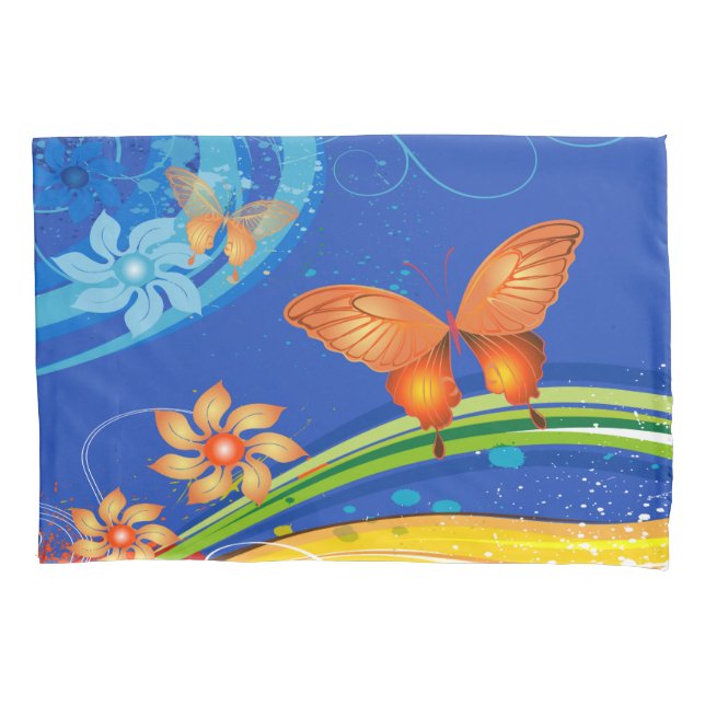 Housse D'oreillers Options d'image Butterfly Art 19 (devant)