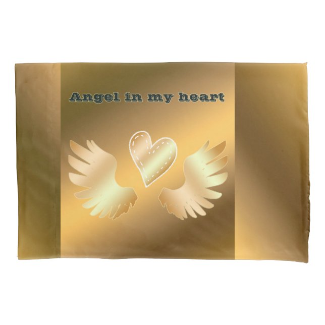 Housse D'oreillers Or (devant)