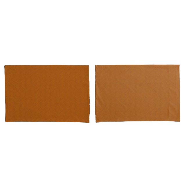 Housse D'oreillers Orange rouge (devant-Set)