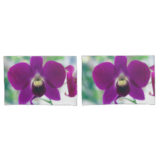 Housse D'oreillers Orchidée pourpre