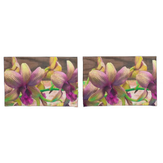 Housse D'oreillers Orchidées en floraison