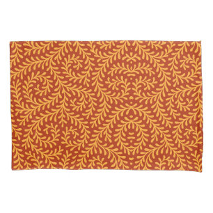 Housse D'oreillers Oreiller à motif botanique de couleur bleue de sty
