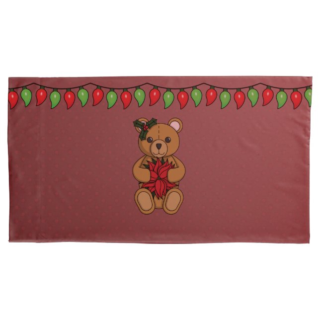 Housse D'oreillers Oreiller cadeau de Teddy (devant)