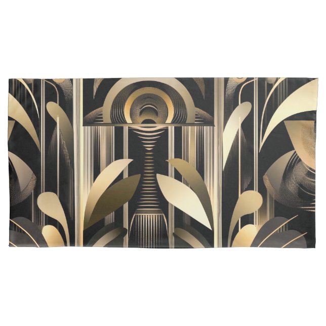 Housse D'oreillers Oreiller King Art Déco (devant)
