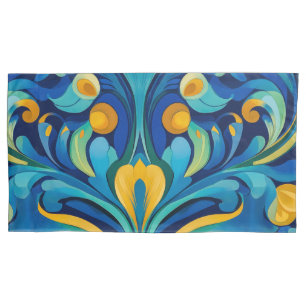 Housse D'oreillers Oreiller simple King Art Nouveau