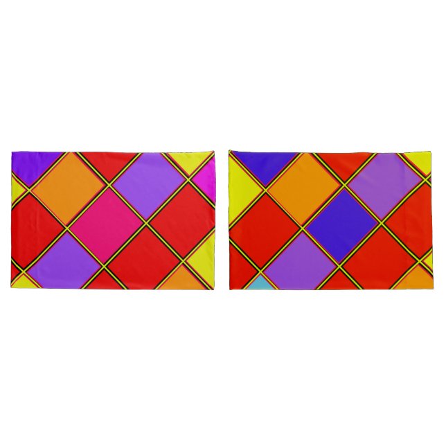 Housse D'oreillers Oreillers Artsy (Dos-Set)