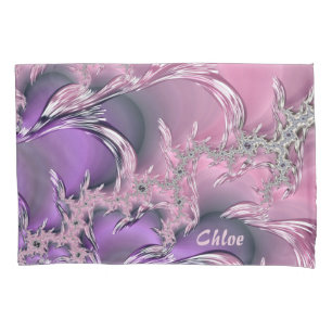 Housse D'oreillers ~ original de glace de rose de ~ de conception de