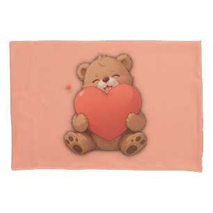 Housse D'oreillers Ours mou