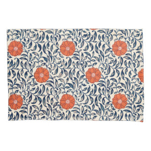 Housse D'oreillers Owen Jones Rouge Orange Noir Floral Vintage Boho