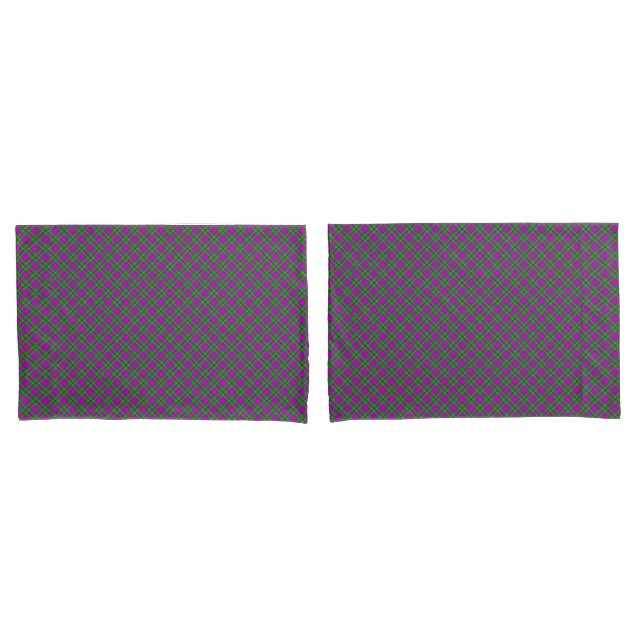 Housse D'oreillers Paire d'oreillers de taille standard / Plaid (devant-Set)