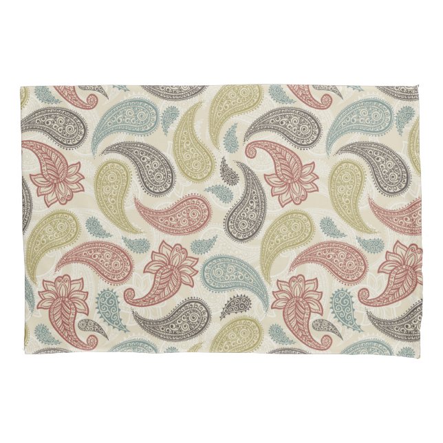 Housse D'oreillers Paisley Pattern  (devant)