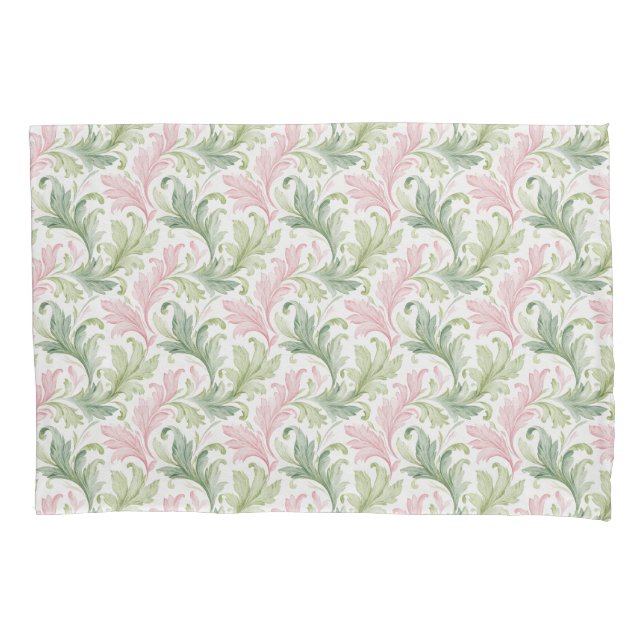 Housse D'oreillers Paisley Reversible Pattern Cottage Style (devant)