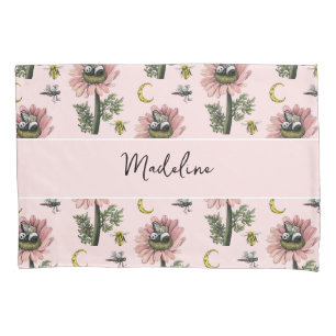 Housse D'oreillers Panda couchant mou Ours Fée Flore Patte