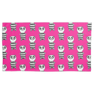 Housse D'oreillers Panda Kids