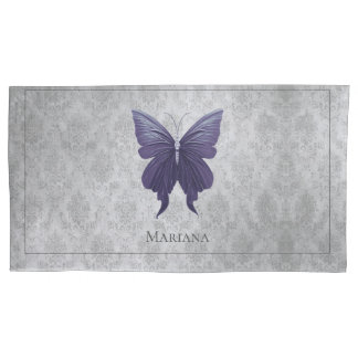 Housse D'oreillers Papillon à bijoux pourpre