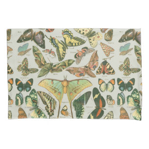 Housse D'oreillers Papillon Vintage Papillons d'antiquités Motif