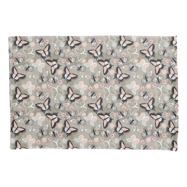 Housse D'oreillers Papillons en vol  (devant)