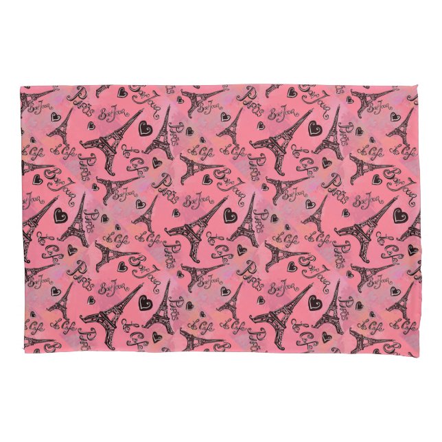 HOUSSE D'OREILLERS PARIS (devant)