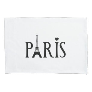 Housse D'oreillers Paris, France et Art Graphique