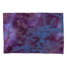 parties scintillant en marbre foncé bleu violet