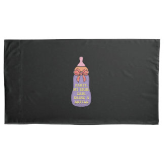 Housse D'oreillers Party my crib 2am bring a bottle