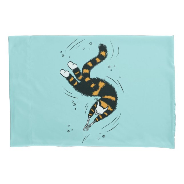 Housse D'oreillers Pastel Goth Chat Skeleton (devant)