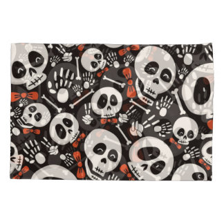 Housse D'oreillers Patters de Scary Skull