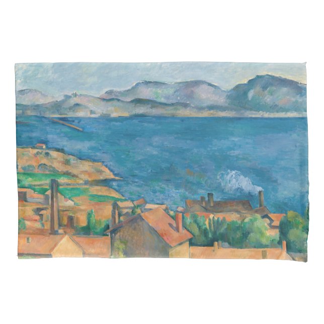 Housse D'oreillers Paul Cezanne - Baie de Marseille, vue d'Estaque (devant)