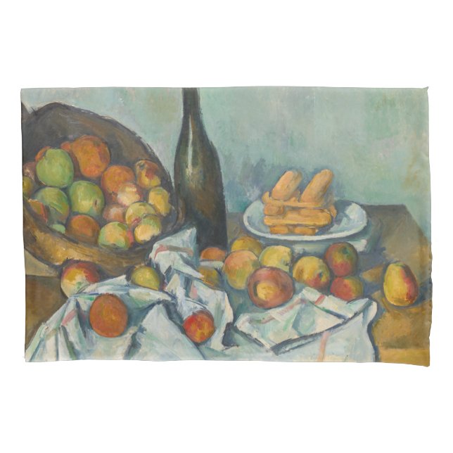 Housse D'oreillers Paul Cezanne - Le panier des pommes (devant)