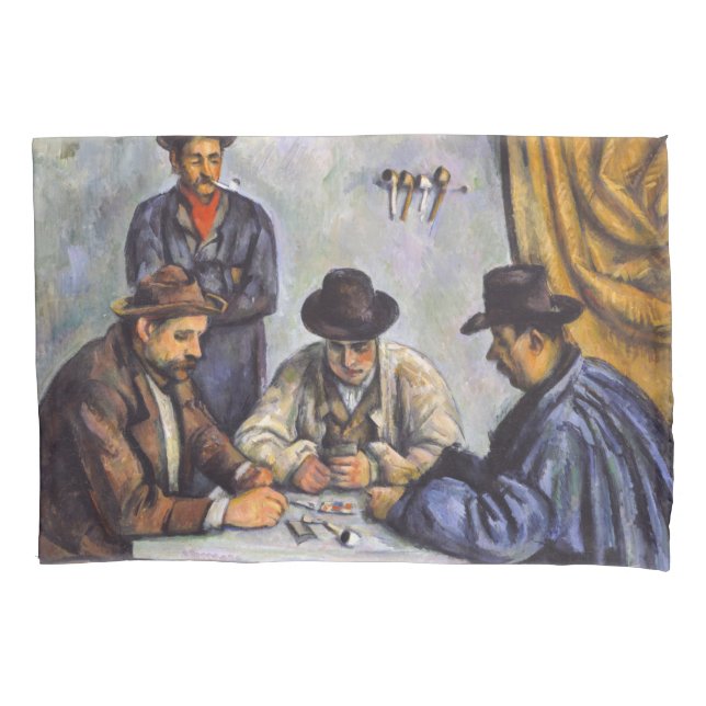 Housse D'oreillers Paul Cezanne - Les Joueurs De Cartes (devant)