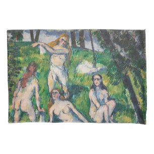 Housse D'oreillers Paul Cezanne - Quatre Baigneuses