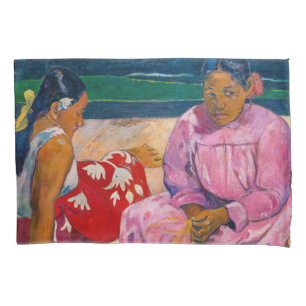 Housse D'oreillers Paul Gauguin - Femmes de Tahiti sur la plage