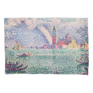 Housse D'oreillers Paul Signac - Arc-en-ciel, Venise