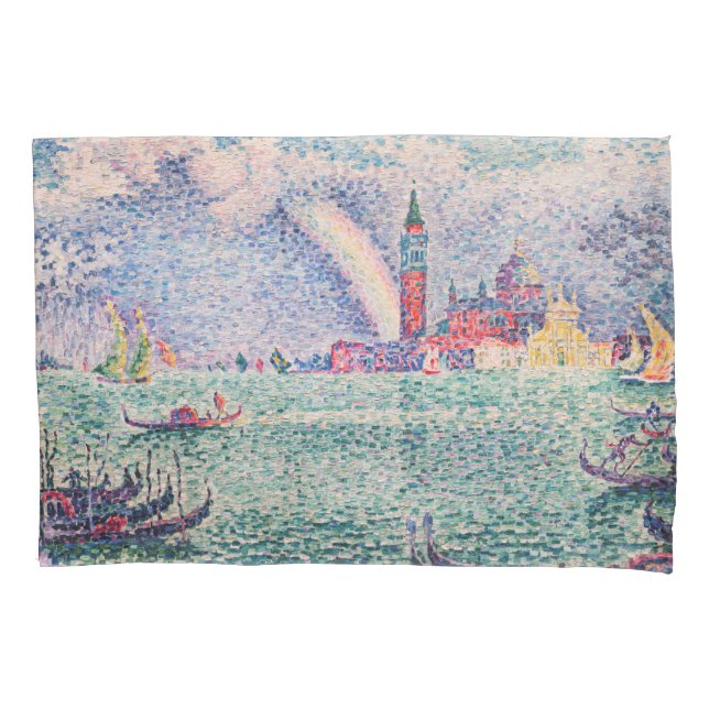 Housse D'oreillers Paul Signac - Arc-en-ciel, Venise (devant)