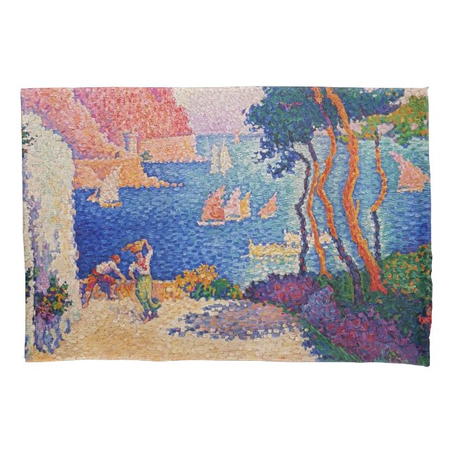 Housse D'oreillers Paul Signac - Capo di Noli (devant)