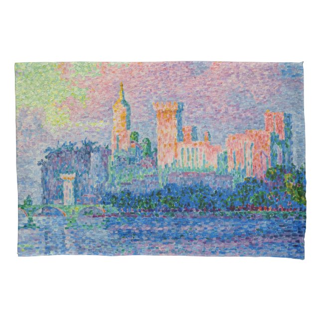 Housse D'oreillers Paul Signac - Le Palais Pape, Avignon (devant)