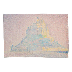 Housse D'oreillers Paul Signac - Mont Saint Michel Fog et Soleil