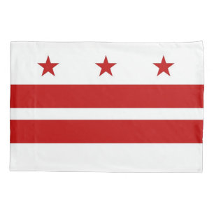 Housse D'oreillers Pavillon Patriotic Single Pillowcase de Washington
