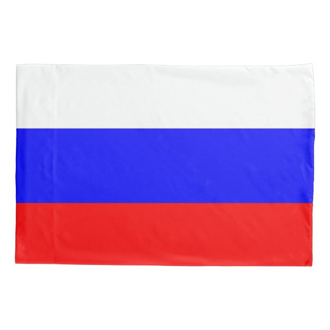 Housse D'oreillers Pavillon Patriotique Simple Pillowcase de la Russi (Dos)