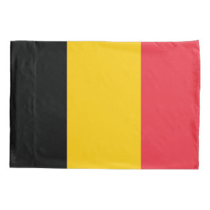 Housse D'oreillers Pavillon Patriotique Single Pillowcase de Belgique