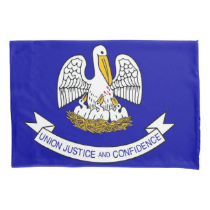 Housse D'oreillers Pavillon Patriotique Single Pillowcase de Louisian