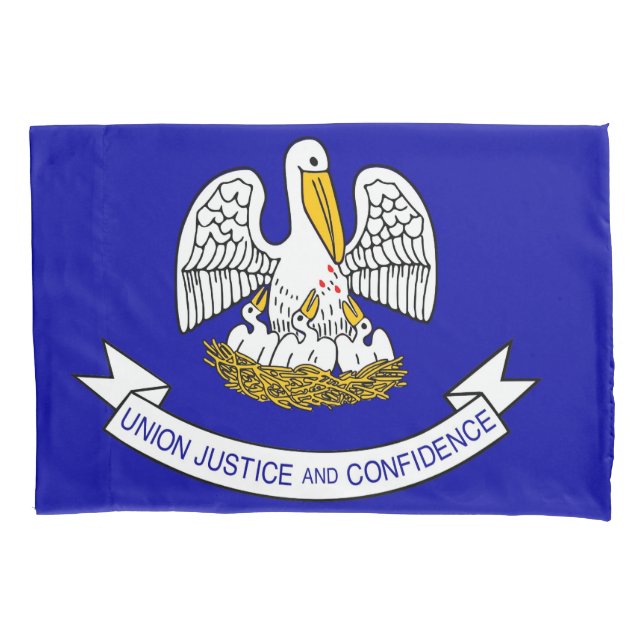 Housse D'oreillers Pavillon Patriotique Single Pillowcase de Louisian (devant)